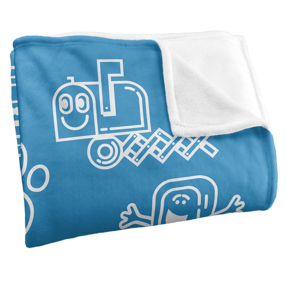 BlueÂ´s Clues Silky Collage Supersoft Blanket