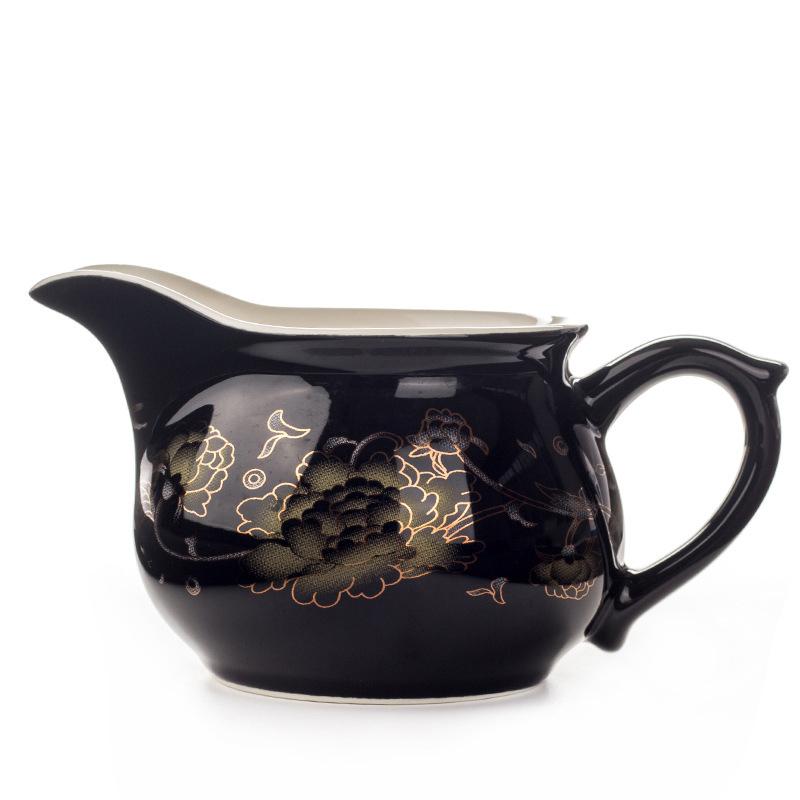 

Золотий дракон Gongdao Pot Kung Fu Tea Tea Cup Set Mug Tea Set Teapot Китайський чайник Drinkware Чашка справедливості Teapot Teaware
