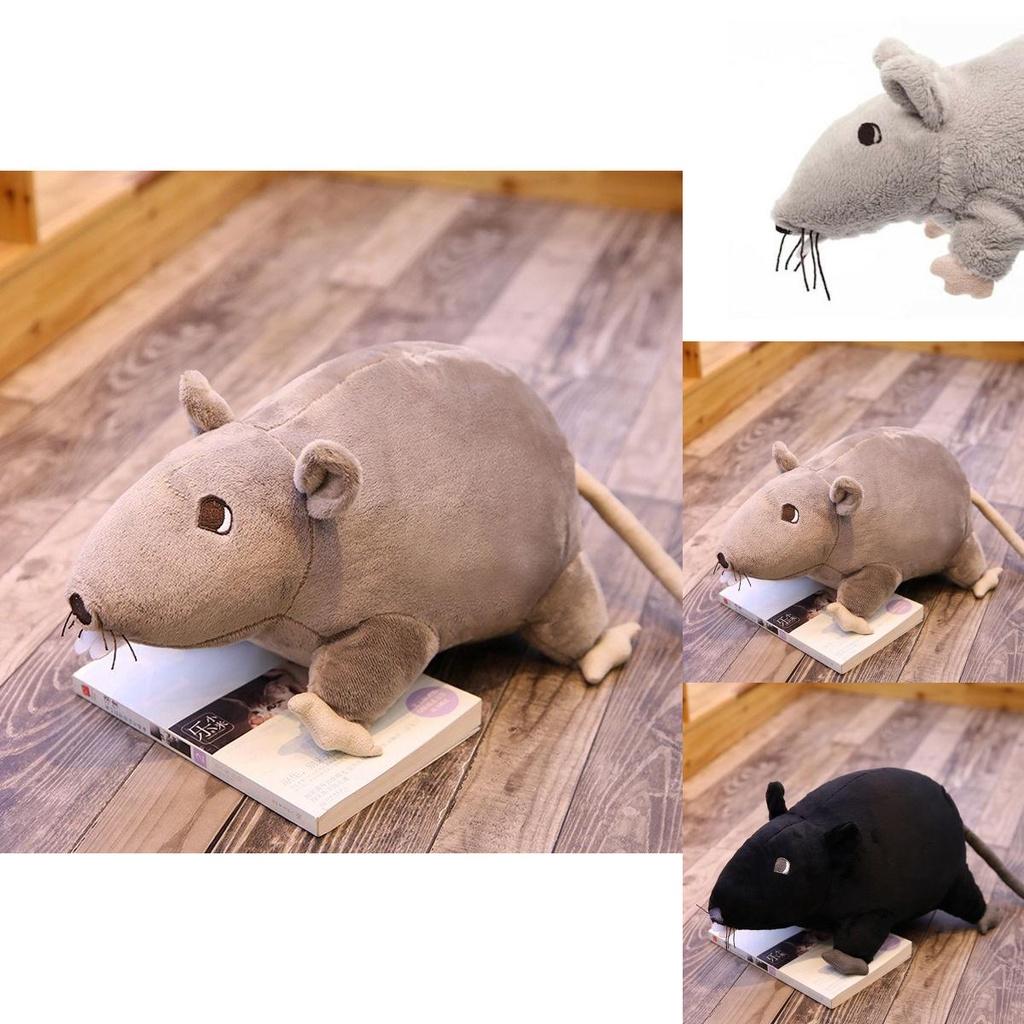 Horror Black Rat Plush Toy For Kids And Adults Alike 20cm Soft And Cuddly Stuffed Doll