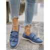 Women‘s Shoes Spring Large Size Slip-On Tassel Decoration Casual Single.