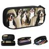 Funny Dog Driver Pencil Case Fashion Animals Pen Holder Bag Girl Boy Big Capacity School Supplies Cosmetic Pencilcases