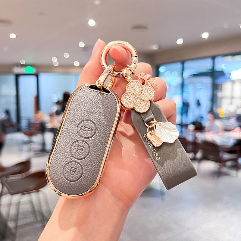 Applicable To Q Jie Key Set Huawei AITO Q Jie M7 M5 Bag M9 Car High-end M8 Shell Buckle for Men and Women