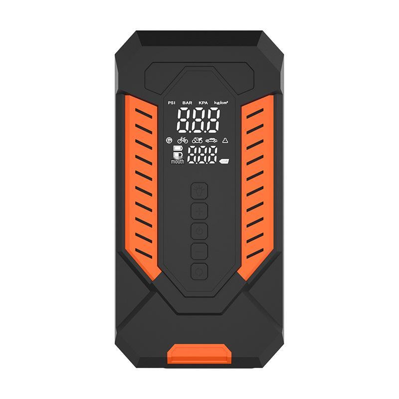 Dual-Use High-Power Tire Inflator: Wired/Wireless Portable Car Pump