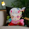 Cute Boy H-Hikari Shimoda Cushion Cover Soft Short Plush Double-Sided Printing Home Decor Machine Washable Pillow Case Gift