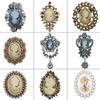  Cameo Vintage Brooches For Women Queen'S Cameo Beauty