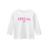 Koreanisches Kinder-Bottom-Shirt Mädchen-Rundhals-Buchstaben-Langarm-T-Shirt