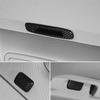 For Chevrolet Silverado GMC Sierra 2014-2018 Roof Speaker Handle Trim Cover Kit Interior Accessories ,ABS Carbon Fiber