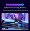 Fifine A6 Radiance RGB Microphone for PC, Phone, Recording, Gaming, Dubbing & Live Streaming