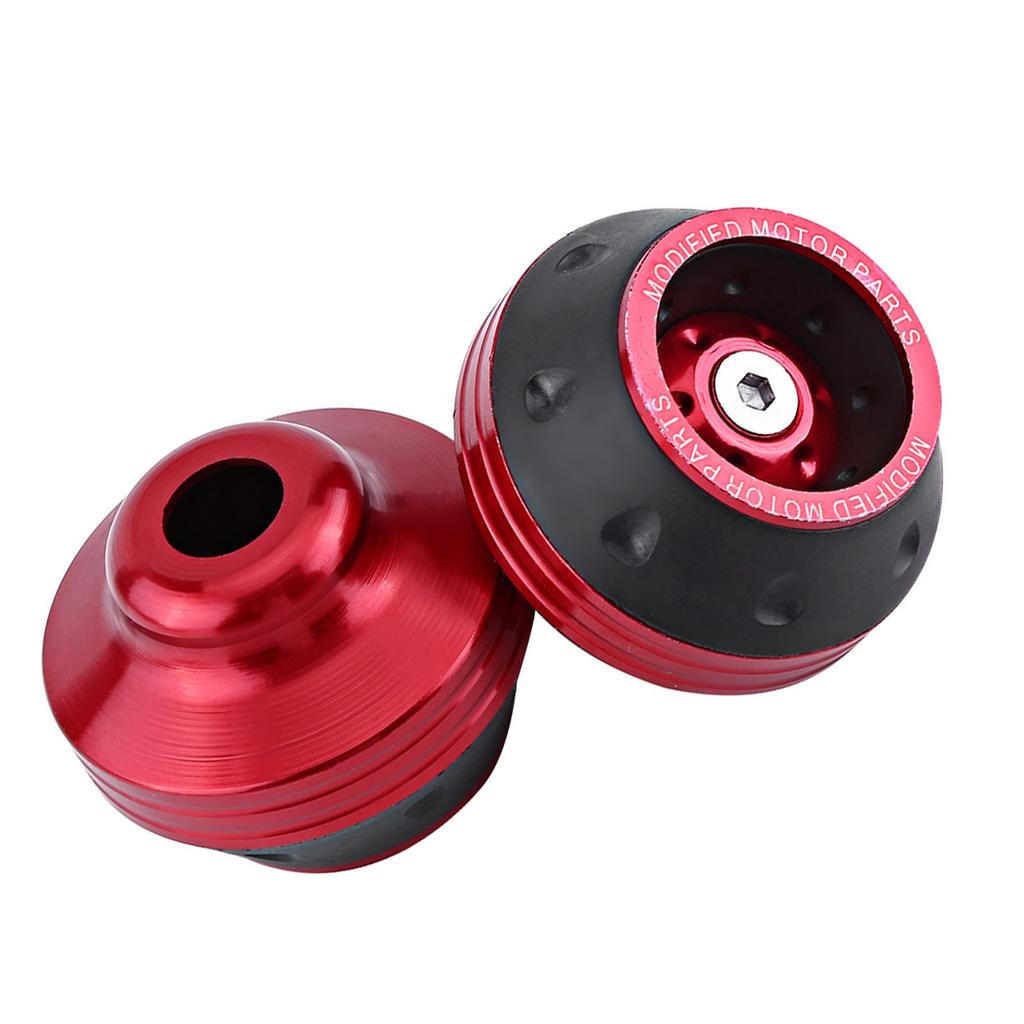 CNC Aluminum Front Fork Wheel Frame Sliders Motorbike Falling Scooter Moped Red