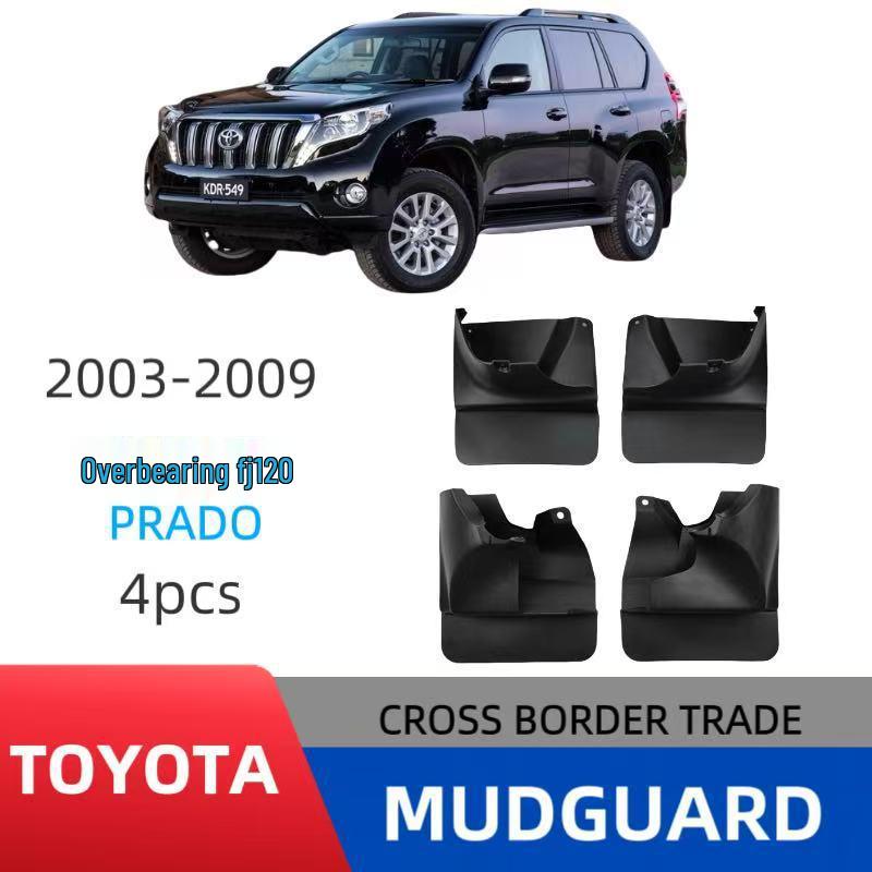 Mud Flaps for Toyota Prado FJ120 and 2700 (2003-2009)