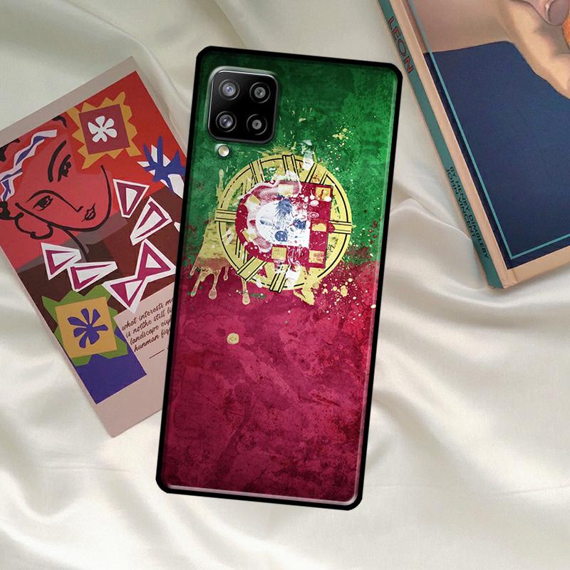 Étui Drapeau Portugal Pour Samsung Galaxy A33 A13 A36 A56 A23 A52 A32 A12 A54 A34 A14 A16 A26 A53 A15 A35 A55