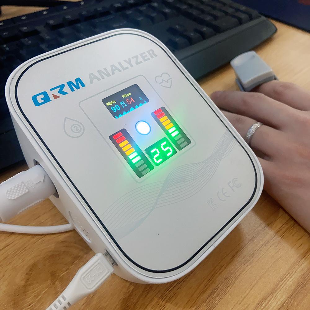 New Quantum Resonance Magnetic Health Analyzer 11 Generation Body Analyzer for Hand Touch Multi-language Sub-health Test for Home with Digital Display