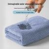 Pineapple Plaid Quick-Dry Hair Towel Cap - Thickened Wrap for Women