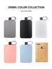 500ml 304 Stainless Steel Portable Pocket Flask - Large Capacity Unisex Flat Water Bottle