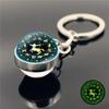 Luminous Zodiac Keychain: Dvanáct souhvězdí s přívěsky ve znamení Býka a Vodnáře