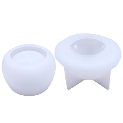 DIY Jewelry Resin Casting Mold Bottle Storage Jar for W/ Lid Crystal Epoxy Mold
