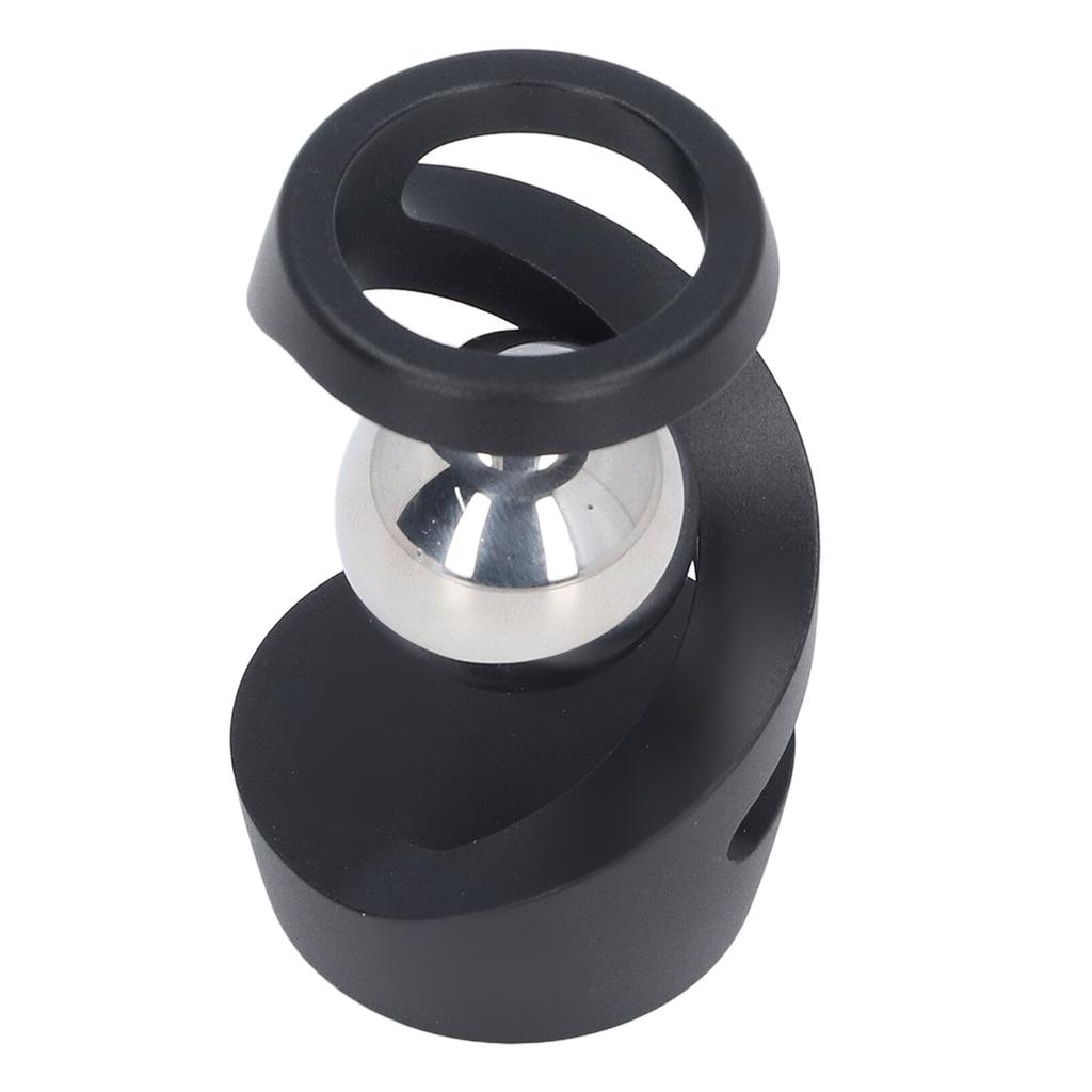 Desktop Suspended Gyroscope Reduce Anxiety Silver Bead Aluminium Alloy Rotating Gyroscope Desk Toy