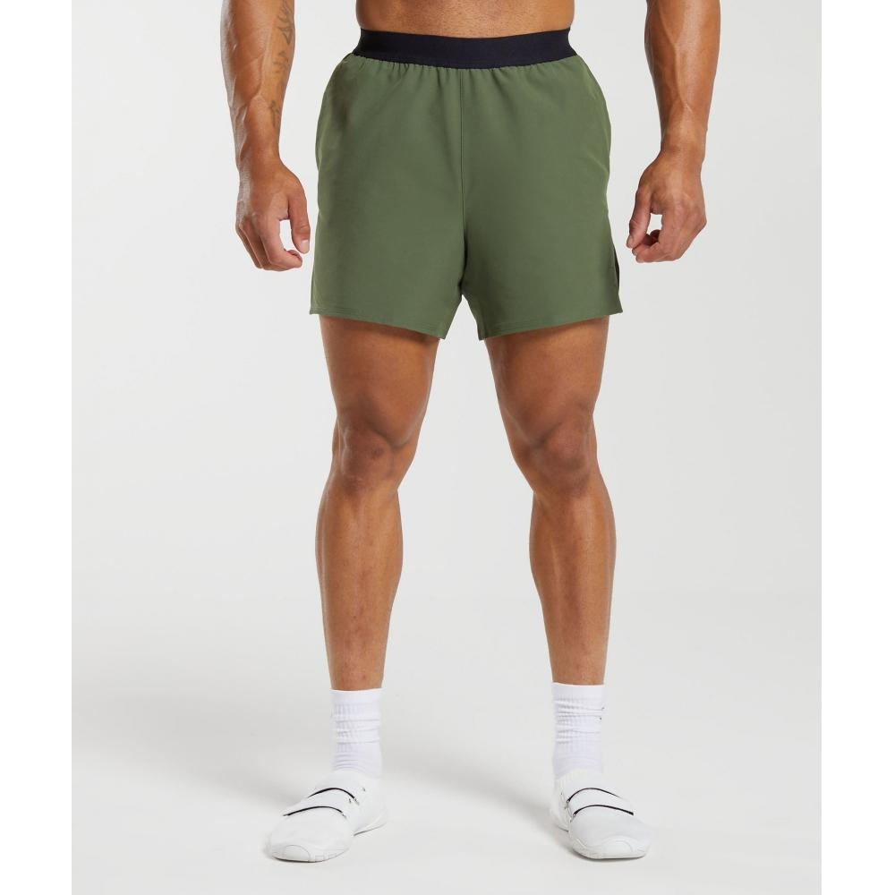 

GYMSHARK 315 Тканая олива с коротким сердечником A3A2I ECBG