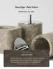 DecoTalk Wabi-Sabi Marble Bathroom Set: Matte Washbasin, Aroma Diffuser, Tissue Box