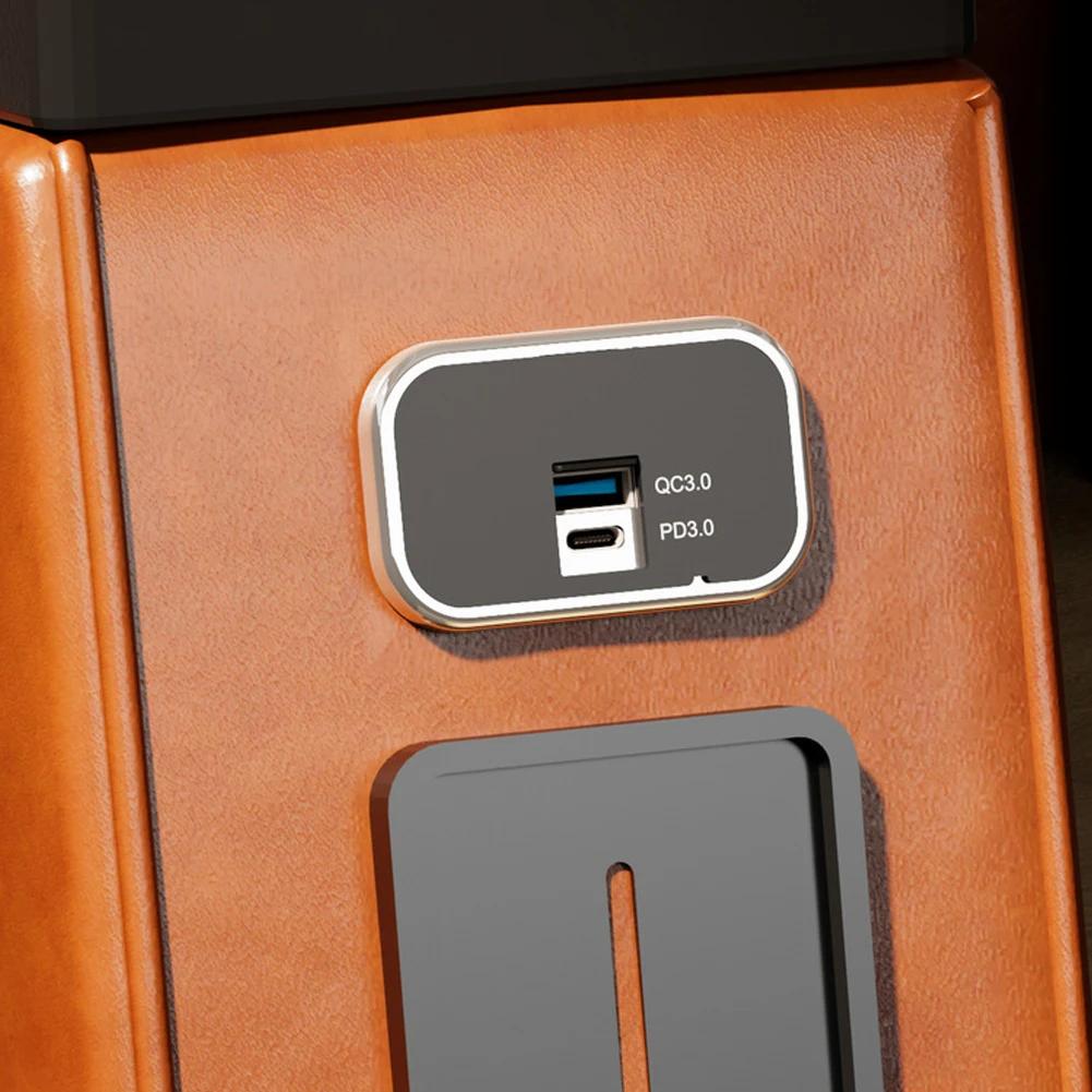 12V/24V Car Motorcycle Charger USB Type-C PD3.0 USB3.0 Fast Charging Socket Charging RV Boat On Board