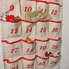 Custom Advent Calendar Hanging Fabric Calendar with Pockets Christmas Countdown for Kids Festive Home Decor Ideal Christmas Gift