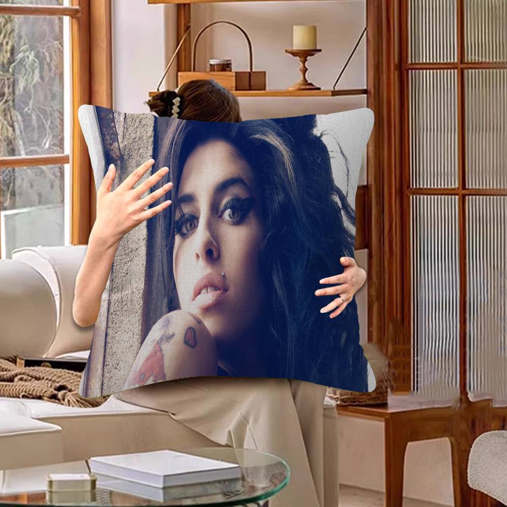 Beauty Woman Amy Cushion Cover Car Throw Pillow Case For Sofa Car Christmas Gift 40x40cm 45x45cm