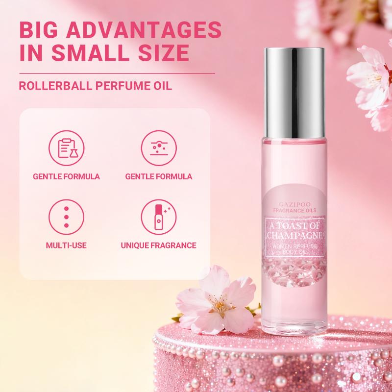 

10Ml Roll-On Fragrance Scent Fruity And Floral Lasting Sweet Scent Natural Refresh Dating Enhance Charming Perfume one size