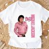 Kids Tee Cotton T Shirts Michael Jackson "Bad" Cartoon Print Short-Sleeve Top – Stylish Casual Crew-Neck T-Shirt for Boys Girls
