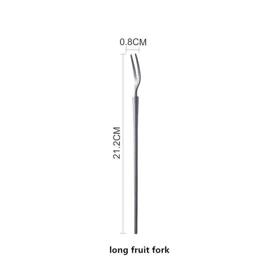 304 Edelstahl Skandinavisches Ins Baum Muster Messer Gabel und Löffel Dreiteiliges Haushalts Westliches Besteckset