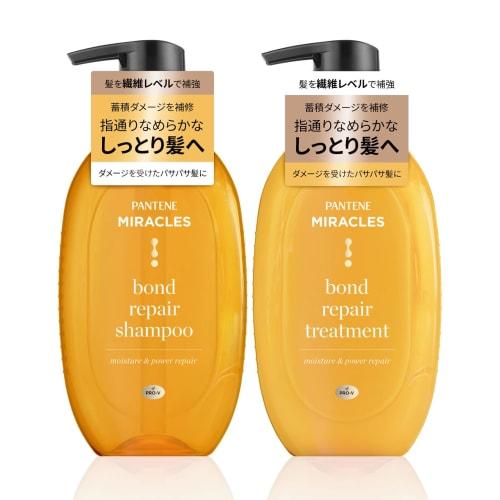 

Pantene miracles moisture & power repair shampoo + treatment pump set 440g+440g buy as a set