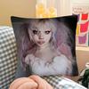 pc Singer JJazmin Bean Pillow Case Fashion Square Pillowcase Bedroom Sofa Room Ins Decoration Leisure
