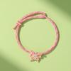 Handwoven Butterfly & Five-Color Rope Bracelet for Dragon Boat Festival - Perfect Gift for Children, Adults, and Couples