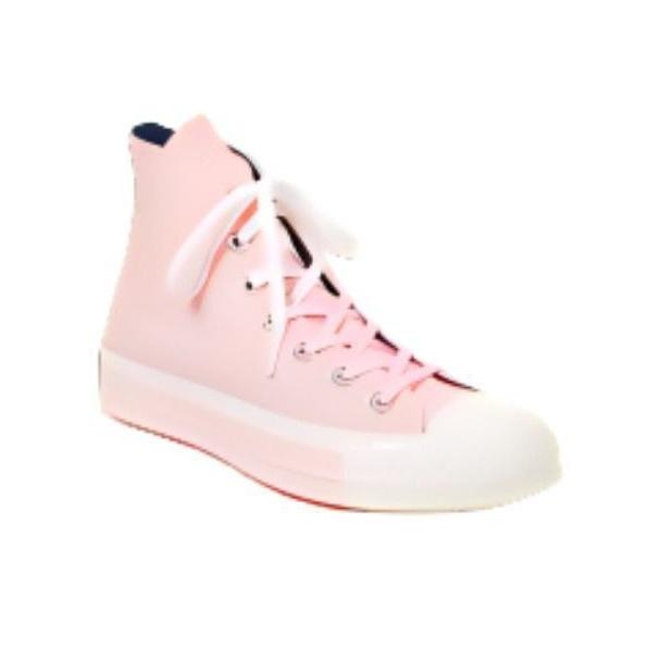 Converse Chuck Taylor All Star 1970s Comfortable Versatile High-Top Canvas Shoes Unisex Sneakers Pink White 161668C