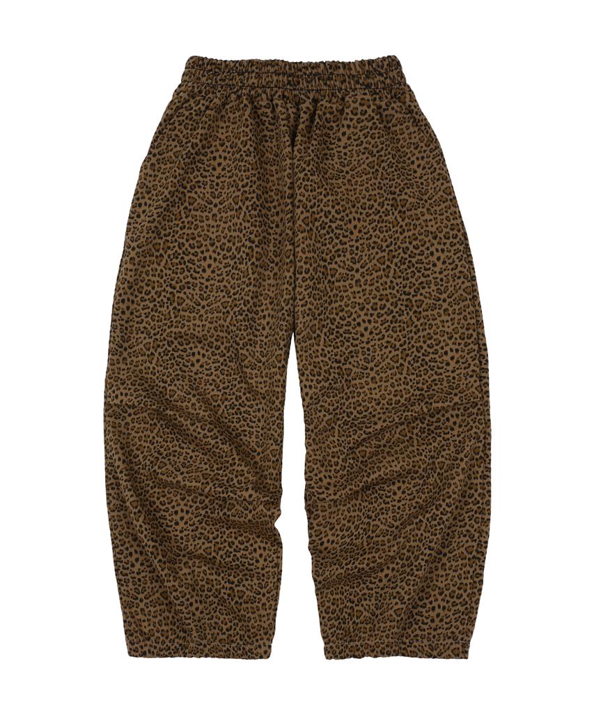 Bipitudiseuodeo Zweifach gefaltete weite Hose Leopard