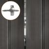 Space Saving Magnetic Cabinet Latches Steel Corrosion Resistant Hide Mounting For Closet Door