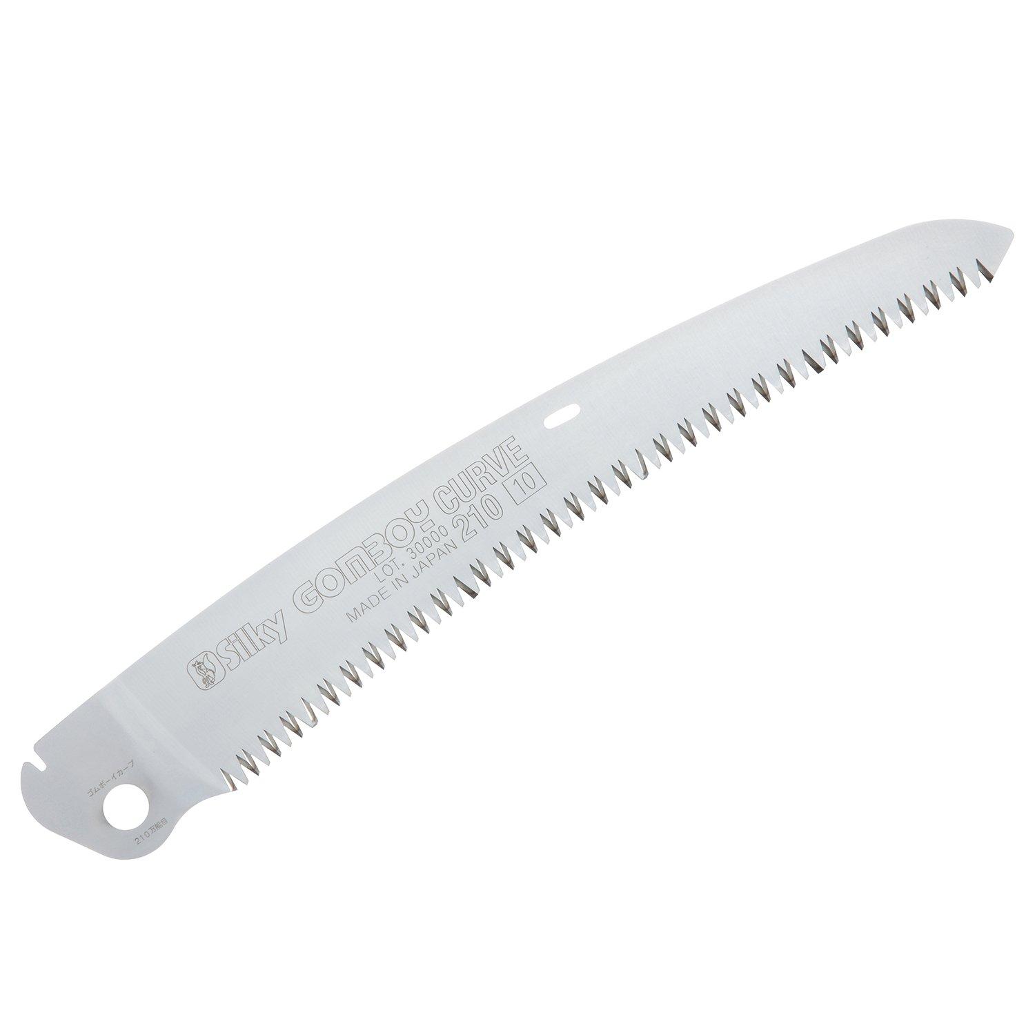 UM Industries (Silky) Folding Saw, Sheath Saw, Rubber Boy Curve, All-Purpose Eye, Replacement Blade, 210mm, 461-21, Makes Pruning Live Trees Easy and