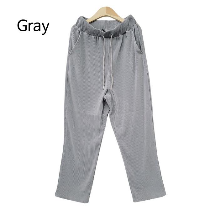 Pants for Women Stylish Pleats Pants Daily Wear Korea Fashion