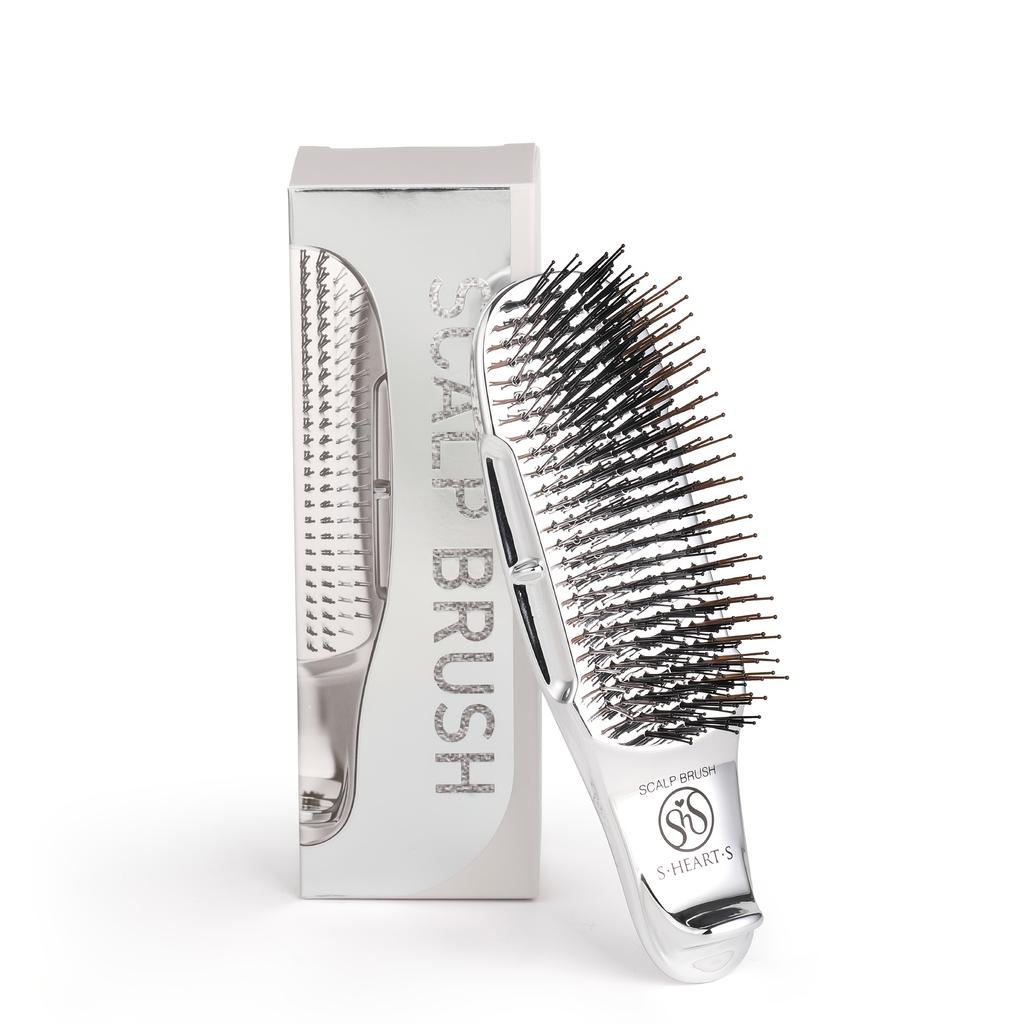 Second Generation Matte Golden Zeus Straight Hair Comb, Scalp Massager for Both Wet And Dry Use, Portable Hair Brush, Meridian Massage Comb