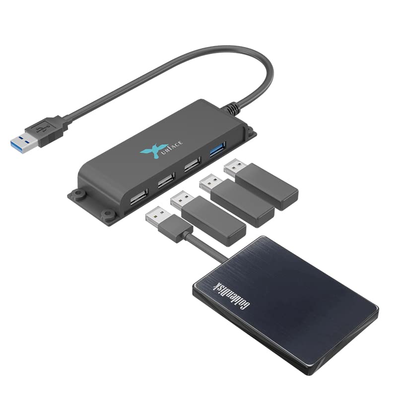 

Combo Hub IMD-U3H707 USB3.0+USB2.0 чёрный