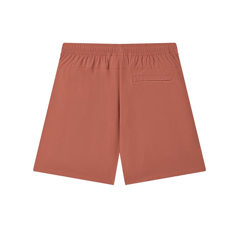 Fila X Little Fox Collaboration Loose Lightweight Comfortable Fashion Soft Three-Quarter Casual Shorts Women Shorts Light-Bean-Red F11W529801F-RD