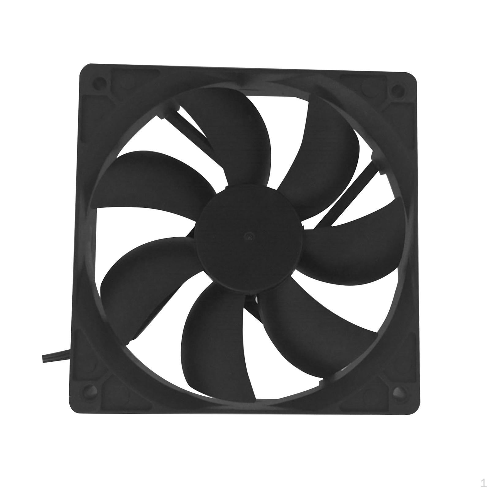 

12 В 24 В вентилятор постоянного тока охлаждение высокоскоростной многофункциональный малошумный сменный корпус выхлопной трубы для 120x120x25cm