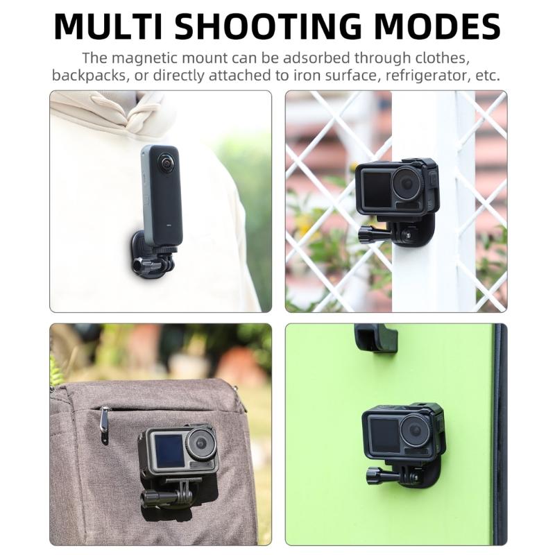 Portable Magnetic POV Selfie Neck Holder Mount for  Action Camera & Cell Phones Video Shoot Accessories Durable