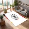 Germany national football team Printed Flannel Area Rug Non Slip Soft Polyester Floor Carpet Indoor Decor Mat for Bedroom Living Room Sofa