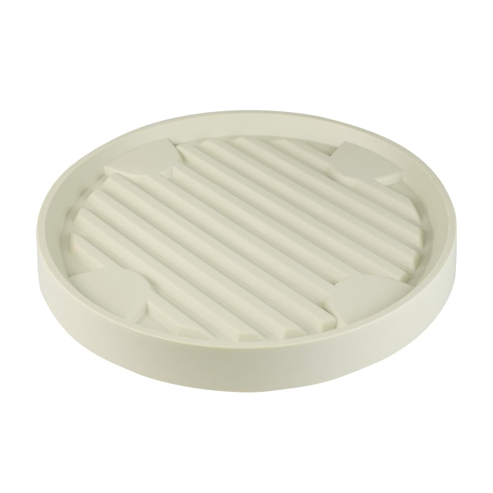 

Portable planter tray flower stand with 360 degree direction flower houseplant casters, rotation, change, pot, (31cm)