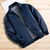 Wintermantel Einfarbig Strickjacke Umlegekragen Winddicht Herrenjacke für Outdoor