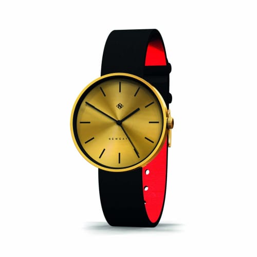 NEWGATE IWAWP Ragial Steel WWMDLNRB038LK Watch, Black