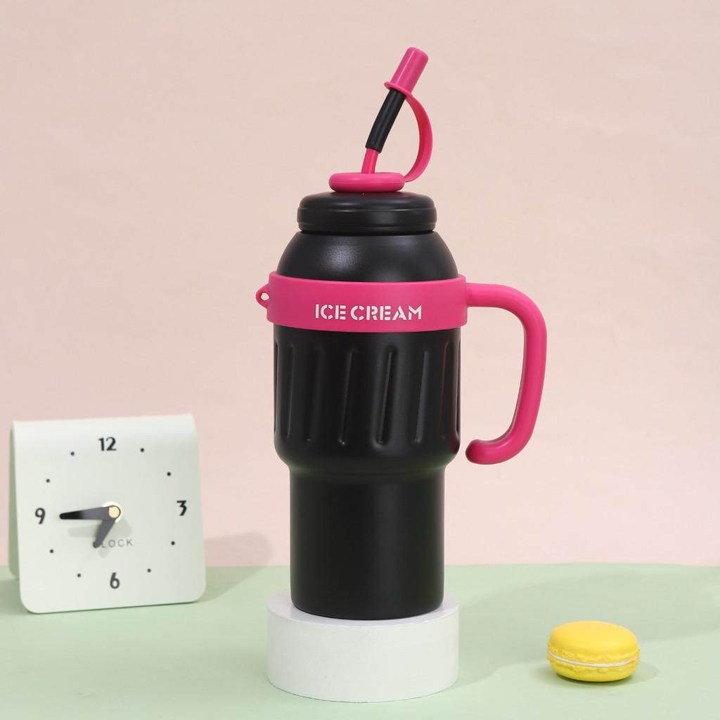 Stainless Steel Insulated Travel Mug With Handle For Outdoor Activities And Gift Giving