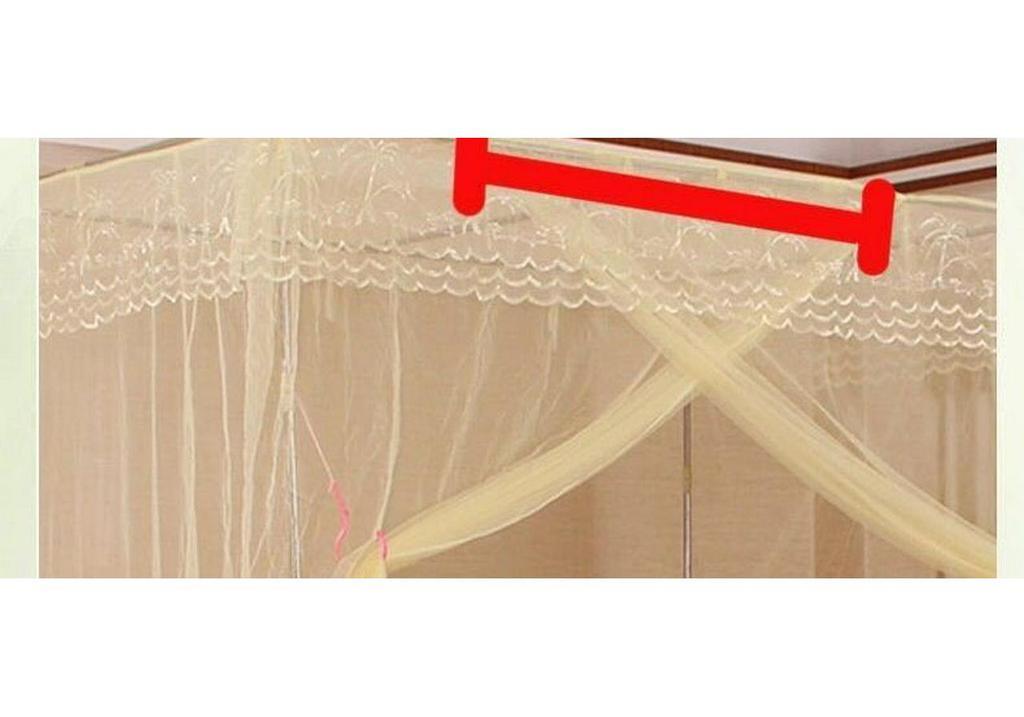 Child & Mother Integrated Bunk Bed with Double Layer Encrypted Mosquito Net and Thickened Support