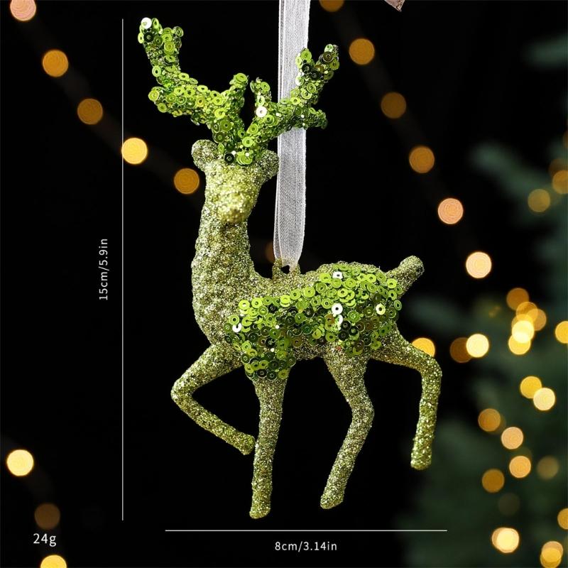 Shatterproof Snowflake Pendant Christmas Decoration Decorative Acrylic Hanging Ornament for Indoor Use