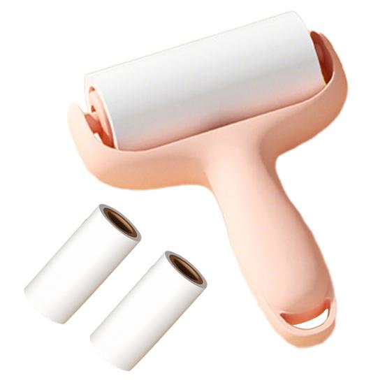 Lint Roller for Pet Hair Portable Handheld Cat Dog Hair Remover with 3 Refills for Laundry Clothes Couch Carpet Bedding Furniture